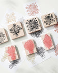 Blossom Epoch Stamp Set | The Washi Tape Shop. Beautiful Washi and Decorative Tape For Bullet Journals, Gift Wrapping, Planner Decoration and DIY Projects