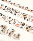 Auric Rose Washi Tape Sticker Set (GILDED) | The Washi Tape Shop. Beautiful Washi and Decorative Tape For Bullet Journals, Gift Wrapping, Planner Decoration and DIY Projects