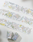 Pre-cut Garden Sprout Wide Washi/PET Tape