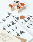 Muse Stamp Set | The Washi Tape Shop. Beautiful Washi and Decorative Tape For Bullet Journals, Gift Wrapping, Planner Decoration and DIY Projects