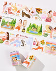Pre-cut Yoga Sonnet Wide Washi/PET Tape | The Washi Tape Shop. Beautiful Washi and Decorative Tape For Bullet Journals, Gift Wrapping, Planner Decoration and DIY Projects