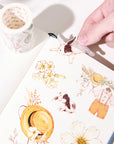 Pre-cut Clover Haze Wide Washi/PET Tape | The Washi Tape Shop. Beautiful Washi and Decorative Tape For Bullet Journals, Gift Wrapping, Planner Decoration and DIY Projects