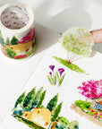 Pre-cut Spring Awakening Wide Washi/PET Tape | The Washi Tape Shop. Beautiful Washi and Decorative Tape For Bullet Journals, Gift Wrapping, Planner Decoration and DIY Projects
