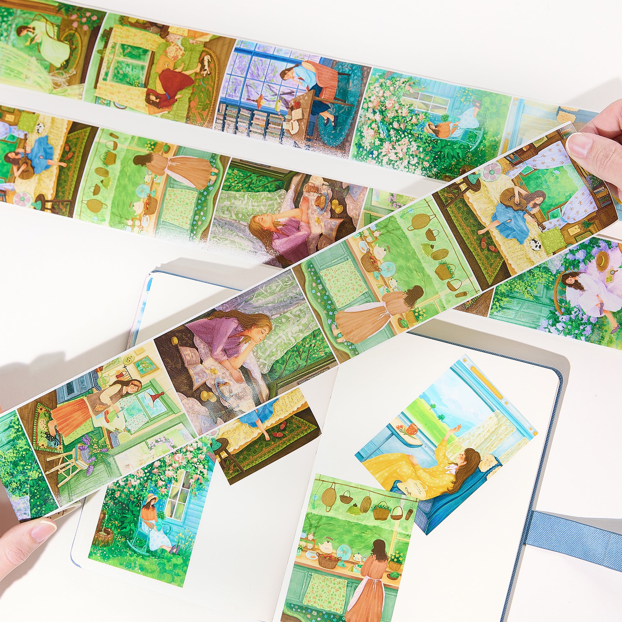 Garden Daydreams Wide Washi/PET Tape | The Washi Tape Shop