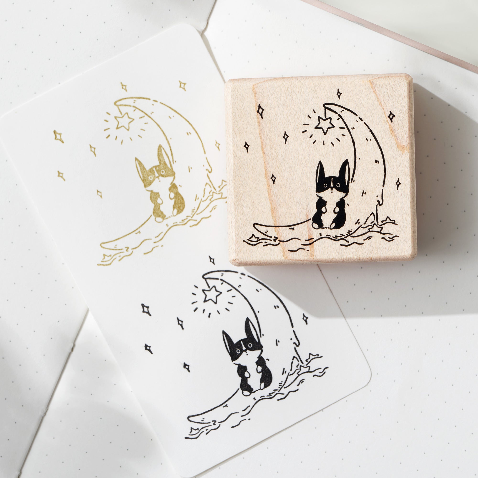 Pup Diary Stamp Set | The Washi Tape Shop. Beautiful Washi and Decorative Tape For Bullet Journals, Gift Wrapping, Planner Decoration and DIY Projects