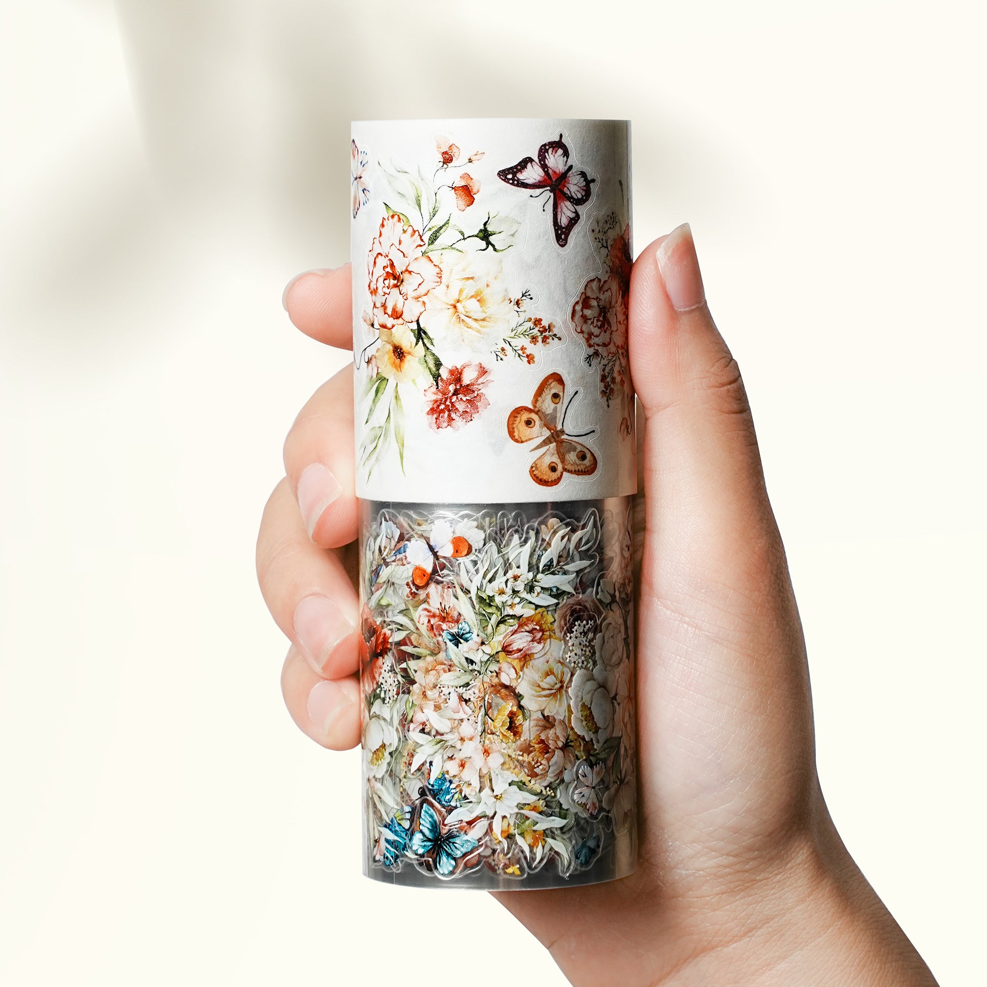 Pre-cut Floral Wave Wide Washi/PET Tape | The Washi Tape Shop. Beautiful Washi and Decorative Tape For Bullet Journals, Gift Wrapping, Planner Decoration and DIY Projects