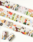 Pre-cut Hillside Moments Wide Washi/PET Tape | The Washi Tape Shop. Beautiful Washi and Decorative Tape For Bullet Journals, Gift Wrapping, Planner Decoration and DIY Projects