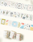 Doodle & Vine Washi Tape Sticker Set | The Washi Tape Shop. Beautiful Washi and Decorative Tape For Bullet Journals, Gift Wrapping, Planner Decoration and DIY Projects