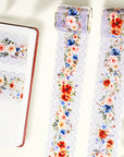 Pre-cut Fleur de Lune Wide PET Tape | The Washi Tape Shop. Beautiful Washi and Decorative Tape For Bullet Journals, Gift Wrapping, Planner Decoration and DIY Projects