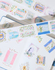 Pre-cut Arched Arbors Wide Washi/PET Tape