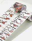Autumn Alphabloom Wide Washi / PET Tape | The Washi Tape Shop. Beautiful Washi and Decorative Tape For Bullet Journals, Gift Wrapping, Planner Decoration and DIY Projects
