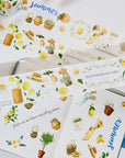Pre-cut Lemon Breeze Wide Washi/PET Tape