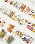 Pre-cut Haunted Harvest Wide Washi/PET Tape | The Washi Tape Shop. Beautiful Washi and Decorative Tape For Bullet Journals, Gift Wrapping, Planner Decoration and DIY Projects