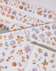 Vase Medley Washi Tape Sticker Set