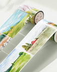 Countryside Escapade Wide Washi/PET Tape | The Washi Tape Shop. Beautiful Washi and Decorative Tape For Bullet Journals, Gift Wrapping, Planner Decoration and DIY Projects