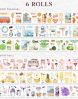 Tropical Sips Bundle | The Washi Tape Shop. Beautiful Washi and Decorative Tape For Bullet Journals, Gift Wrapping, Planner Decoration and DIY Projects