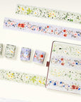 Petals en Blanc Bundle | The Washi Tape Shop. Beautiful Washi and Decorative Tape For Bullet Journals, Gift Wrapping, Planner Decoration and DIY Projects