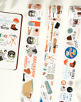 The Adventurer Washi Tape Sticker Set