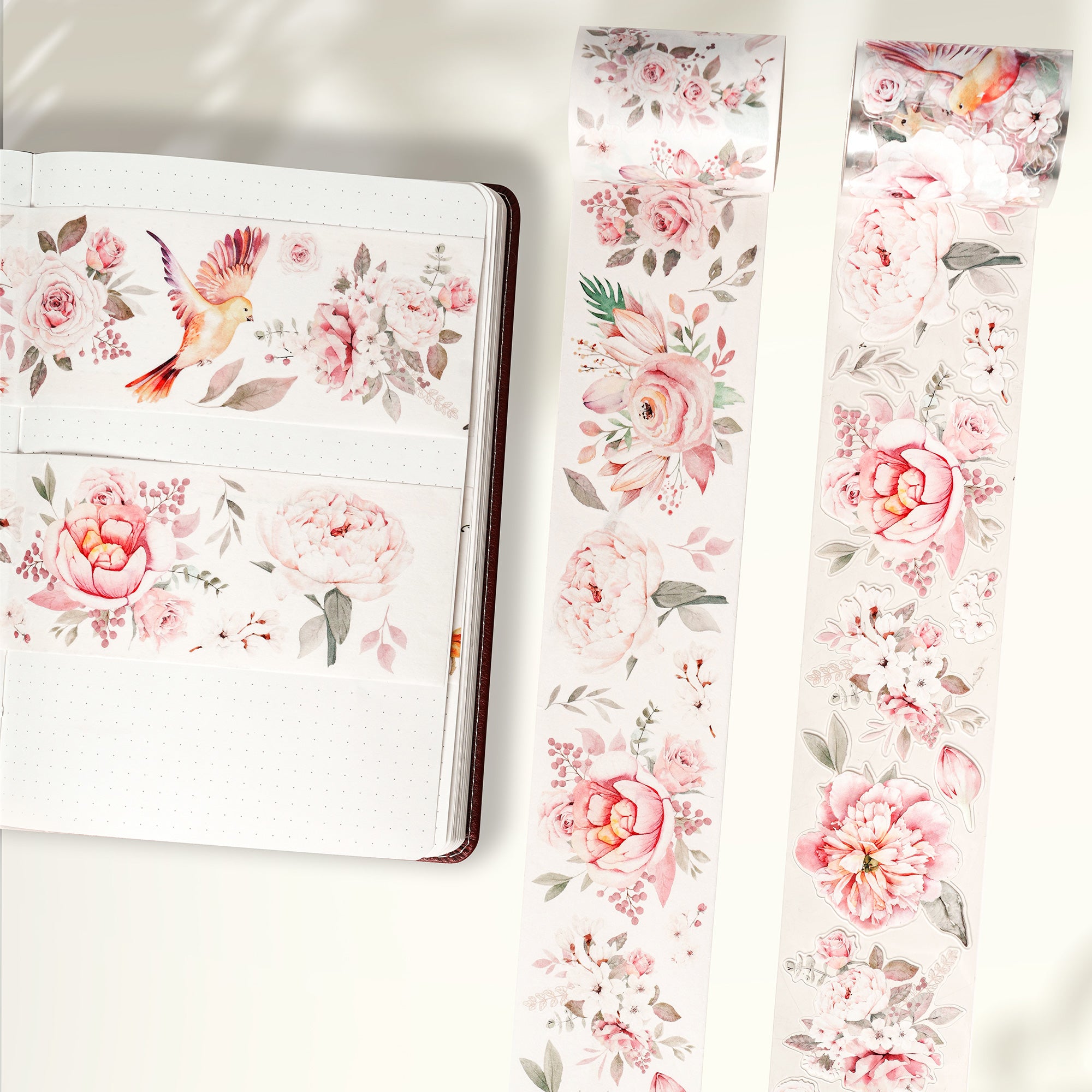 Pre-cut Pink Velvet Wide Washi/PET Tape | The Washi Tape Shop