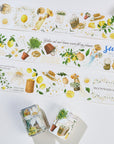Pre-cut Lemon Breeze Wide Washi/PET Tape