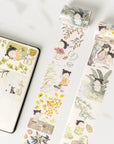 Pre-cut Childhood Chimes Wide Washi/PET Tape | The Washi Tape Shop. Beautiful Washi and Decorative Tape For Bullet Journals, Gift Wrapping, Planner Decoration and DIY Projects
