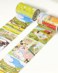 Hillside Views Wide Washi/PET Tape | The Washi Tape Shop. Beautiful Washi and Decorative Tape For Bullet Journals, Gift Wrapping, Planner Decoration and DIY Projects
