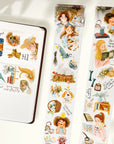 Pre-cut Sunday Vibe Wide Washi/PET Tape | The Washi Tape Shop. Beautiful Washi and Decorative Tape For Bullet Journals, Gift Wrapping, Planner Decoration and DIY Projects