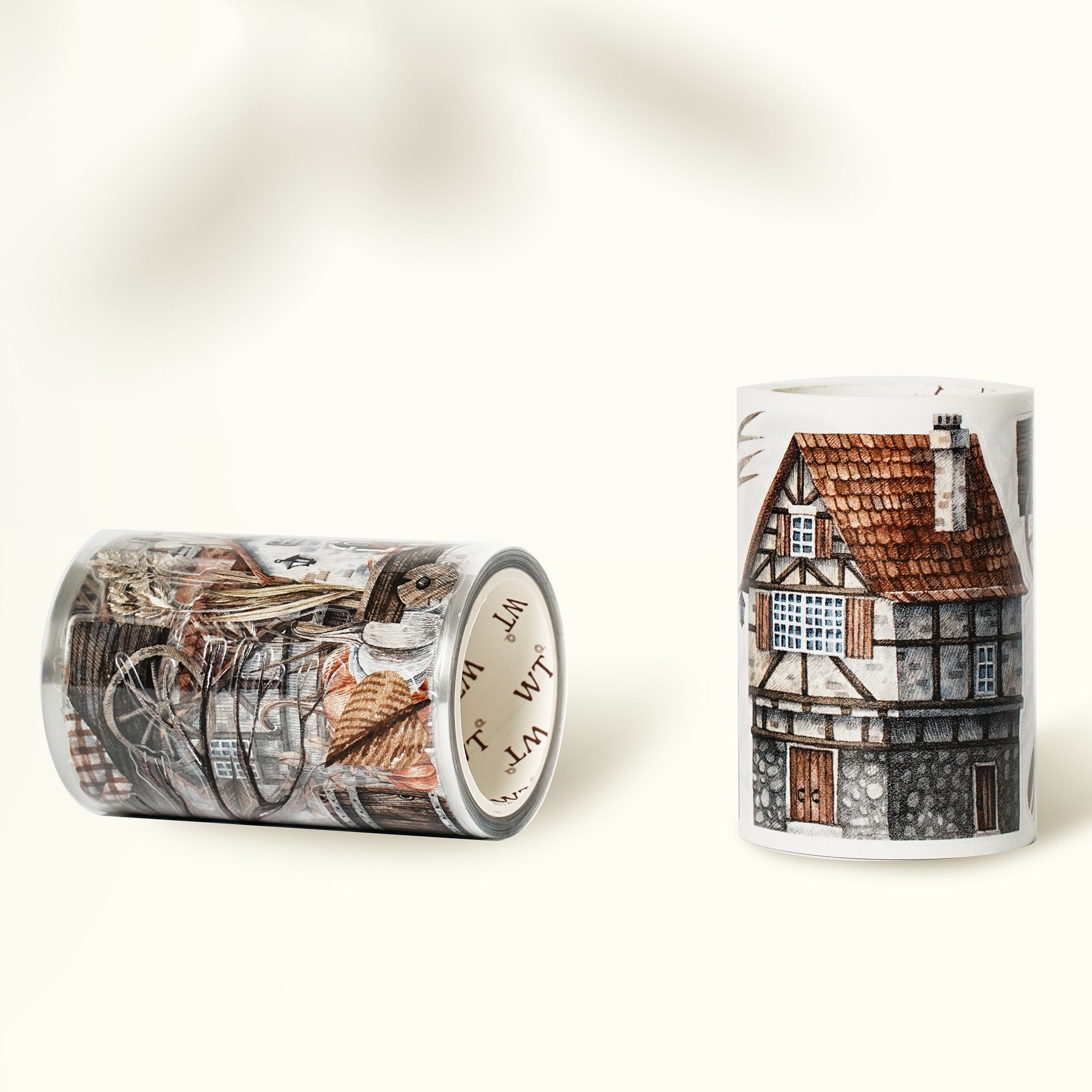 Pre-cut Autumn Homestead Wide Washi/PET Tape | The Washi Tape Shop. Beautiful Washi and Decorative Tape For Bullet Journals, Gift Wrapping, Planner Decoration and DIY Projects