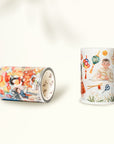 Pre-cut Moon Festival Wide Washi/PET Tape | The Washi Tape Shop. Beautiful Washi and Decorative Tape For Bullet Journals, Gift Wrapping, Planner Decoration and DIY Projects