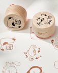 Whisker Wonderland Stamp Set | The Washi Tape Shop. Beautiful Washi and Decorative Tape For Bullet Journals, Gift Wrapping, Planner Decoration and DIY Projects