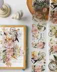 Floral Chronicles Wide Washi/PET Tape