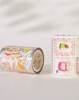 Pre-cut Autumn Pantry Wide Washi/PET Tape (Seashell Gilded)