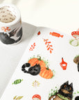 Pre-cut Shadow Paws Wide Washi/PET Tape