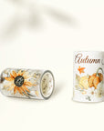 Pre-cut Autumn Hues Wide Washi/PET Tape