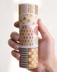 Pre-cut Heritage Snippets Script Tape Set | The Washi Tape Shop. Beautiful Washi and Decorative Tape For Bullet Journals, Gift Wrapping, Planner Decoration and DIY Projects