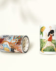 Pre-cut Childhood Memories Wide Washi/PET Tape
