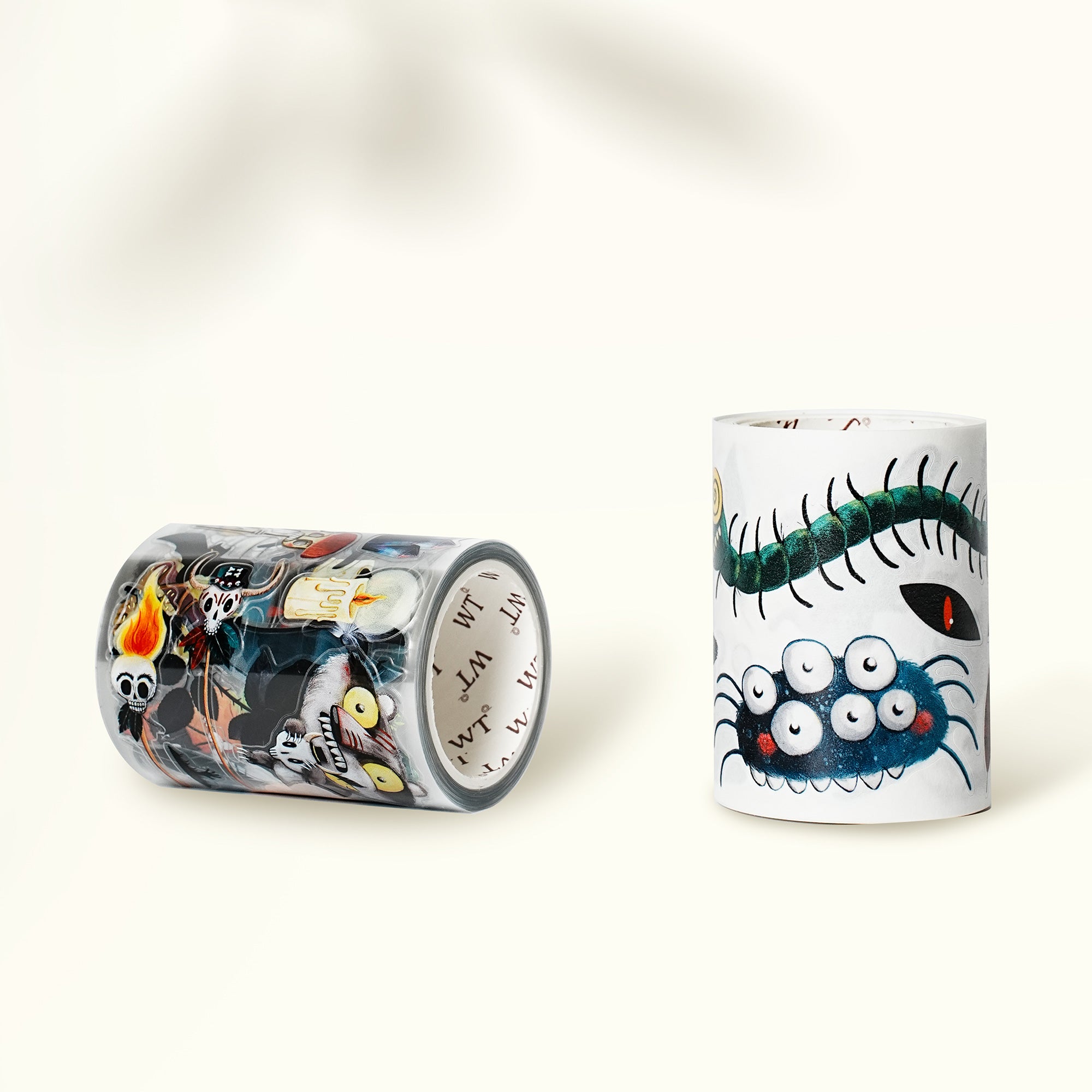 Pre-cut Midnight Monsters Wide Washi/PET Tape | The Washi Tape Shop. Beautiful Washi and Decorative Tape For Bullet Journals, Gift Wrapping, Planner Decoration and DIY Projects
