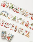 Pre-cut Frozen Paws Wide Washi/PET Tape | The Washi Tape Shop. Beautiful Washi and Decorative Tape For Bullet Journals, Gift Wrapping, Planner Decoration and DIY Projects