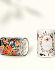 Pre-cut Harvested Bloom Wide Washi/PET Tape | The Washi Tape Shop. Beautiful Washi and Decorative Tape For Bullet Journals, Gift Wrapping, Planner Decoration and DIY Projects