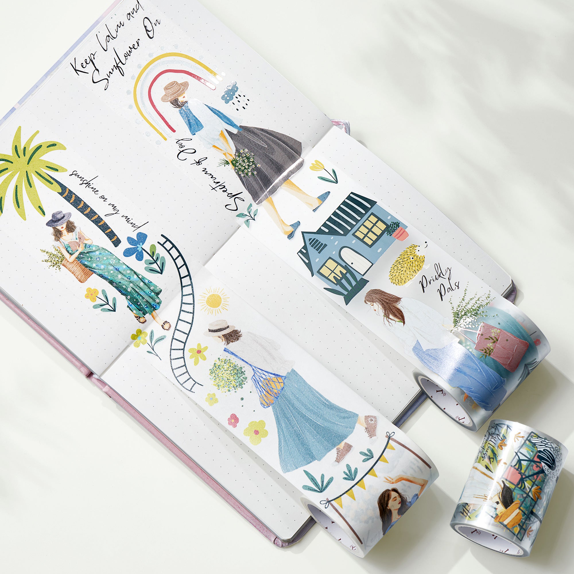 Prague's Colorful Journey  Wide Washi / PET Tape | The Washi Tape Shop. Beautiful Washi and Decorative Tape For Bullet Journals, Gift Wrapping, Planner Decoration and DIY Projects