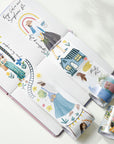 Prague's Colorful Journey Wide Washi / PET Tape | The Washi Tape Shop. Beautiful Washi and Decorative Tape For Bullet Journals, Gift Wrapping, Planner Decoration and DIY Projects