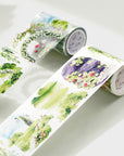 Monet's Garden Wide Washi / PET Tape | The Washi Tape Shop. Beautiful Washi and Decorative Tape For Bullet Journals, Gift Wrapping, Planner Decoration and DIY Projects