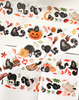 Pre-cut Shadow Paws Wide Washi/PET Tape