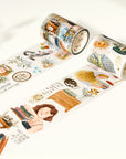 Pre-cut Cozy Hour Wide Washi/PET Tape | The Washi Tape Shop. Beautiful Washi and Decorative Tape For Bullet Journals, Gift Wrapping, Planner Decoration and DIY Projects