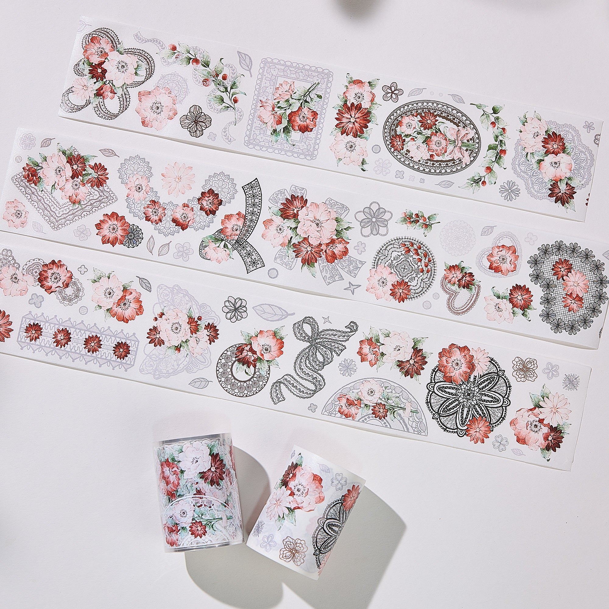 Pre-cut Heirloom Lace Washi/PET Tape | The Washi Tape Shop