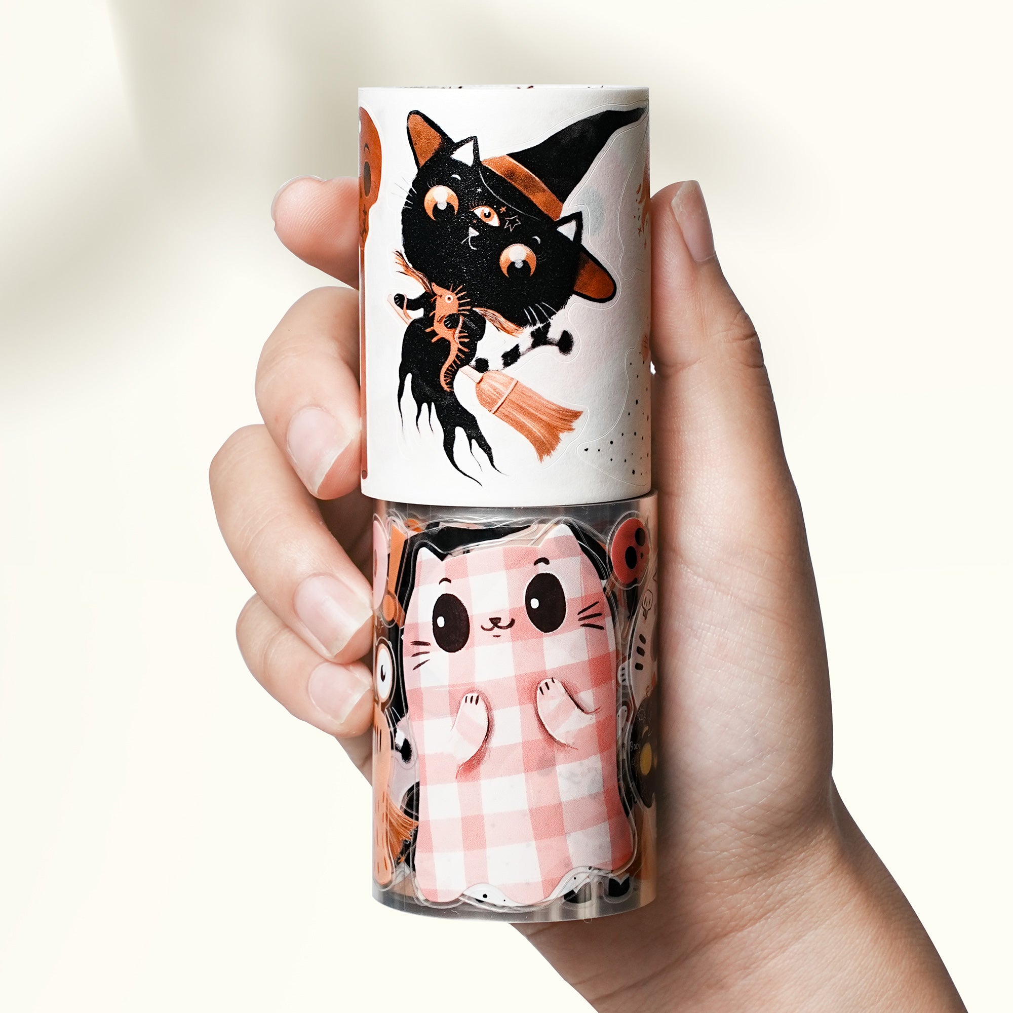 Pre-cut Boogie Boo Wide Washi/PET Tape | The Washi Tape Shop. Beautiful Washi and Decorative Tape For Bullet Journals, Gift Wrapping, Planner Decoration and DIY Projects
