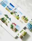 Pre-cut Summer Bliss Wide Washi/PET Tape | The Washi Tape Shop. Beautiful Washi and Decorative Tape For Bullet Journals, Gift Wrapping, Planner Decoration and DIY Projects
