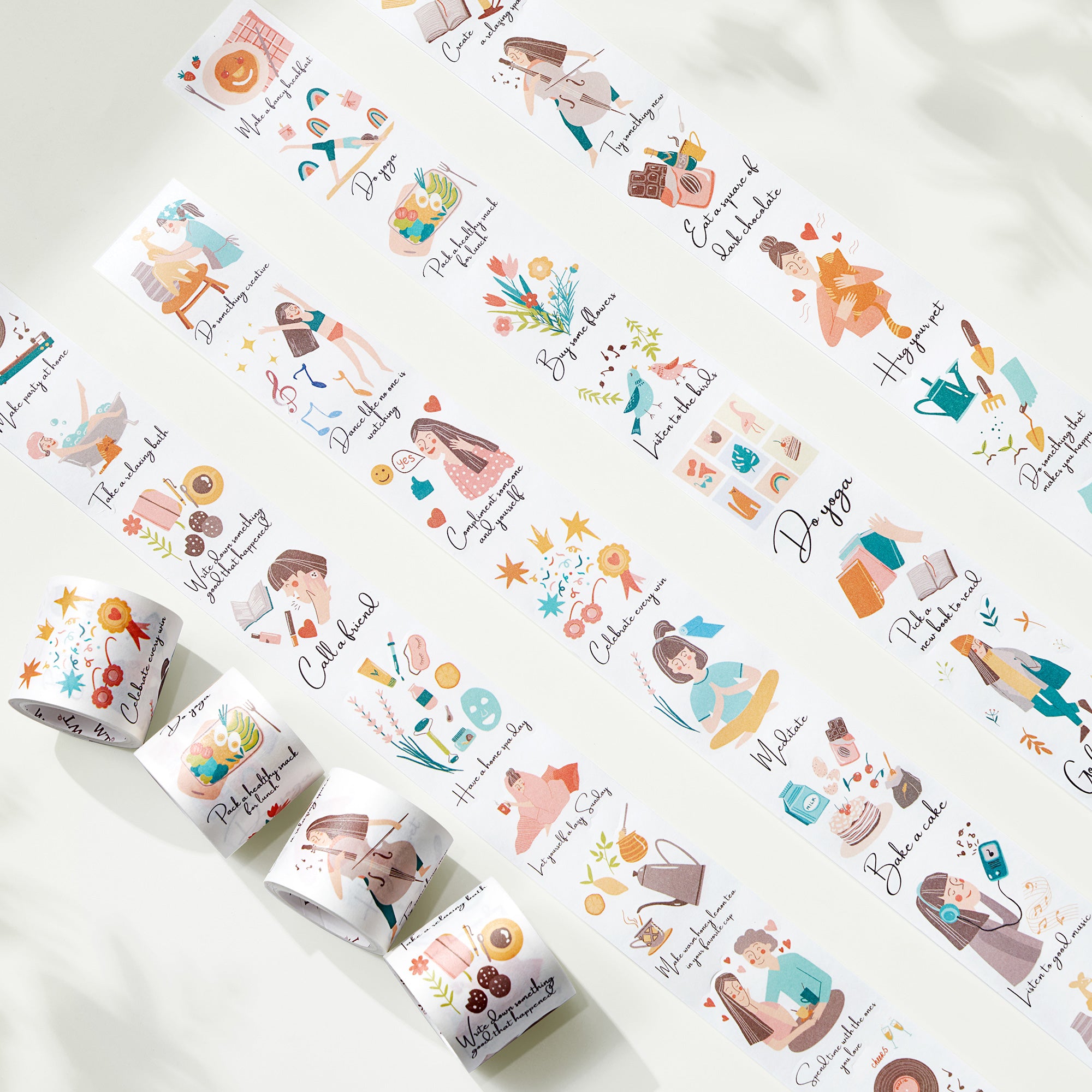 Life's Essense Washi Tape Sticker Set | The Washi Tape Shop. Beautiful Washi and Decorative Tape For Bullet Journals, Gift Wrapping, Planner Decoration and DIY Projects