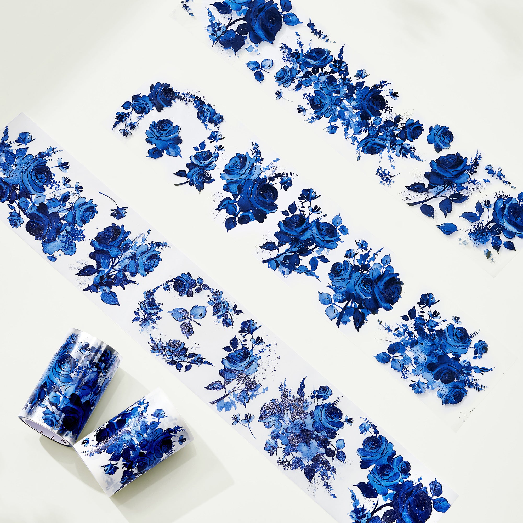 Cobalt Blue Wide Washi / PET Tape | The Washi Tape Shop. Beautiful Washi and Decorative Tape For Bullet Journals, Gift Wrapping, Planner Decoration and DIY Projects