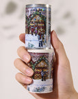 Pre-cut Yuletide Glow Wide Washi/PET Tape (Seashell Gilded)